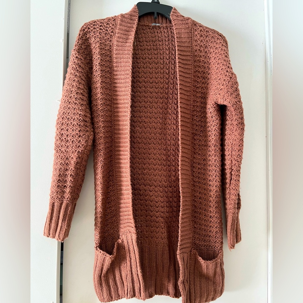 Long sweater from Charlotte Russe.